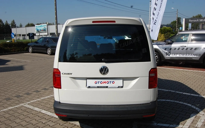 Volkswagen Caddy cena 62999 przebieg: 172000, rok produkcji 2019 z Poniatowa małe 121